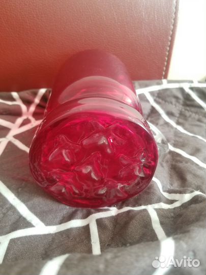 Винтажная кружка рубиновое стекло СССР (крл )