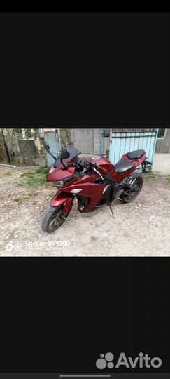 Yamaha r3 электромотоцикл