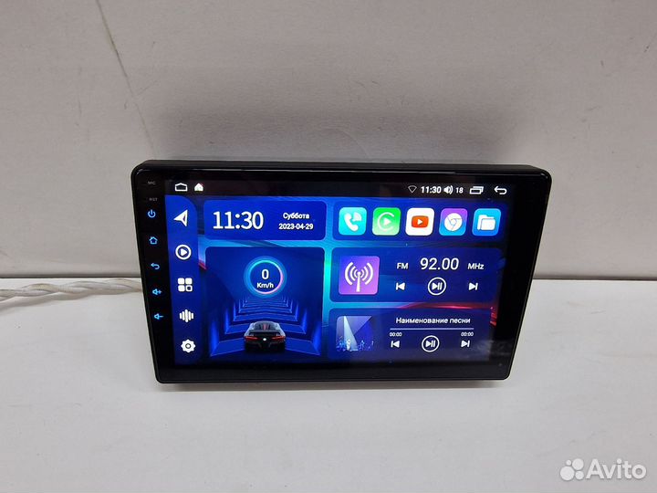 Магнитола Android Peugeot 407 IPS экран новая