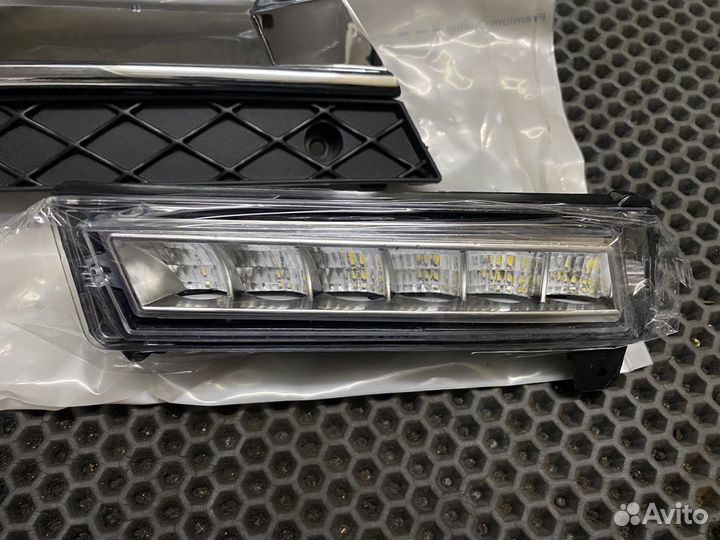 Детали переднего бампера Mercedes ML W164 рест