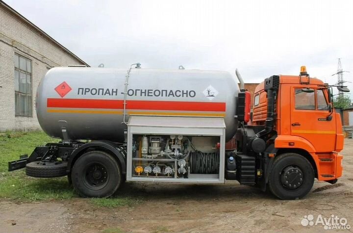 Доставка газа газовозом