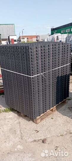 Георешетка газонная ecoraster E50 черная