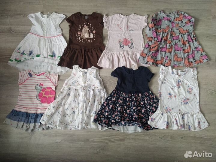 Платья и сарафаны пакетом 92-98 размер