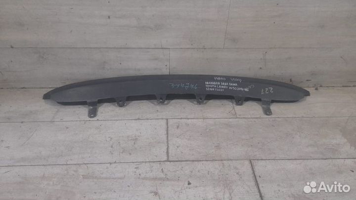 Накладка заднего бампера Toyota Camry Xv 50 С 2014