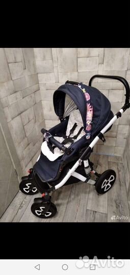 Коляска 2 в 1 adamex