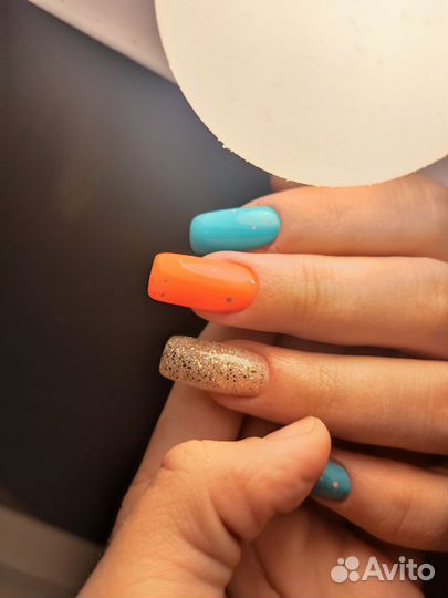 Маникюр, наращивание,коррекция нарощенных