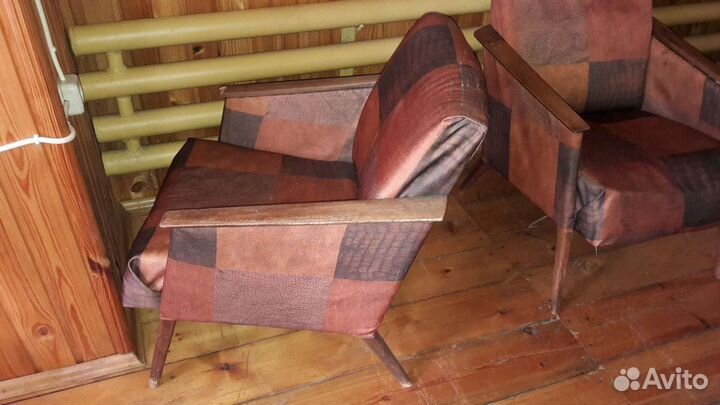 Кресла Гера фрг гдр СССР винтаж под реставрацию