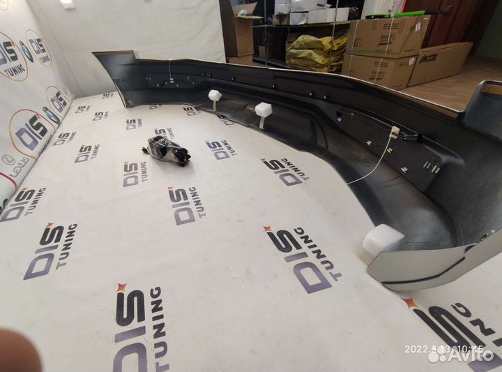 Губа передняя land cruiser 200 Modellista LED