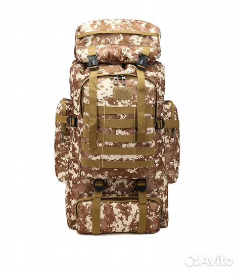 Рюкзак туристический, тактический 80 л. новый