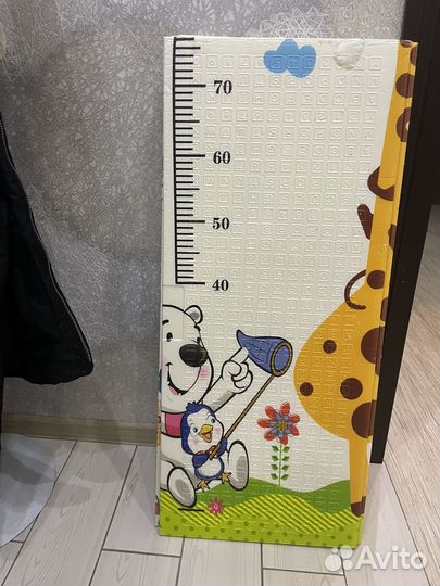 Детский коврик для ползания 180 200