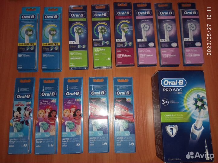 Насадки для зубной щетки Oral-B