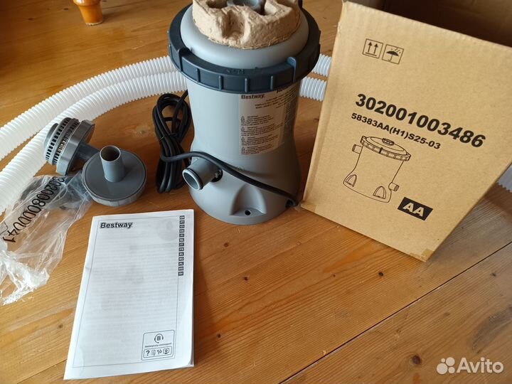 Фильтрующий насос для бассейна Bestway 58383