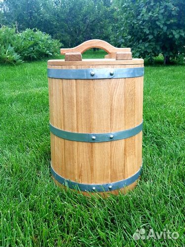 Кадка дубовая