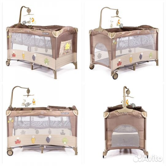 Манеж-кровать Babyton