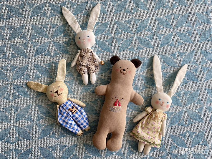Мягкие игрушки ручной работы