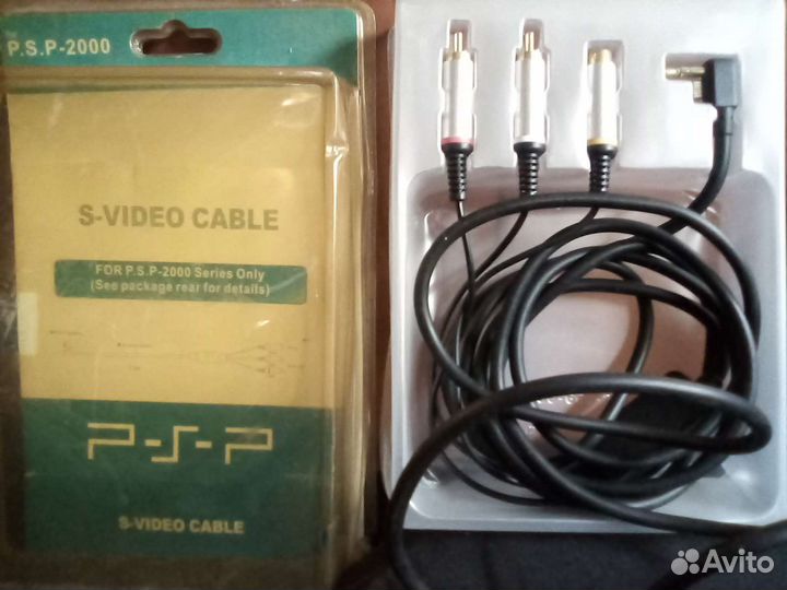 Видео кабели для Sony PSP 2шт. Обмен