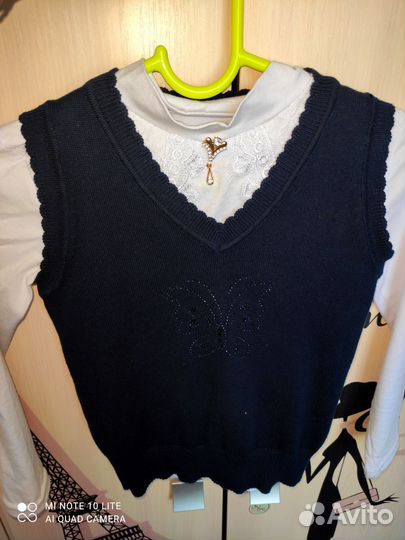 Жилетка для девочки 122 128