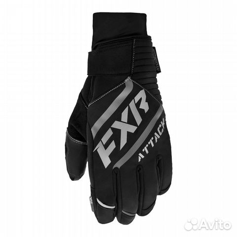 Перчатки FXR attack с утеплителем (Black)