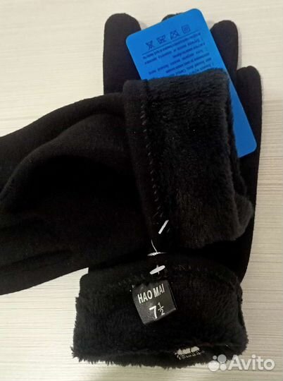 Перчатки женские, новые. Черные и красные