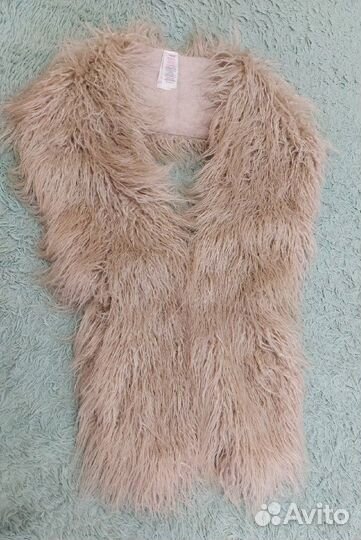 Воротник лама искусственный мех New Look
