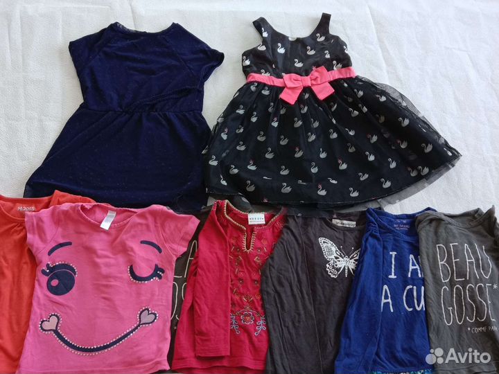 Большой пакет одежды на девочку 2- 3 лет