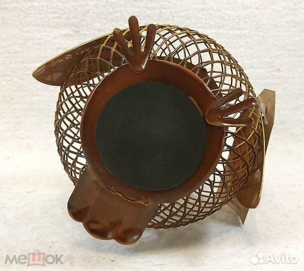 Копилка Сова Металлическая Новая