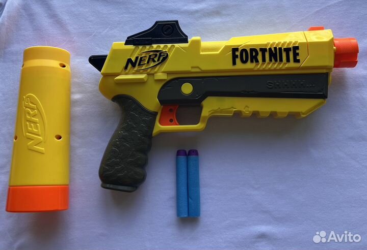 Бластер nerf fortnite