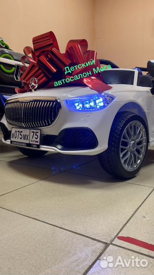 Электромобиль детский. Новый Мерседес