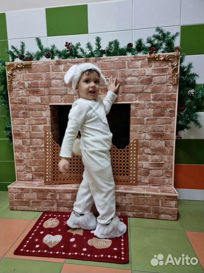 Новогодний костюм зайки