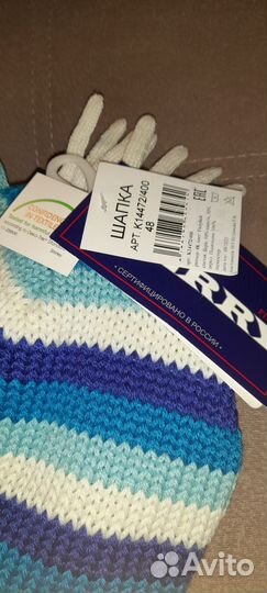 Kerry новая зимняя шапка на флисе р.48 оригинал