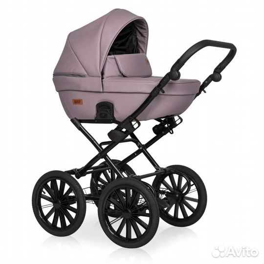 Коляска 2 в 1 Riko Basic большие колёса