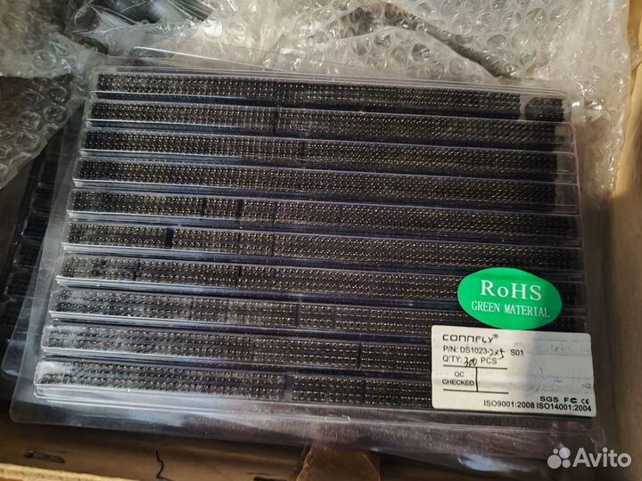 Гнездо на плату connfly DS1023-2x5 S01