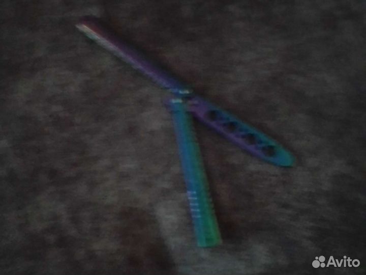 Тренировочный нож бабочка