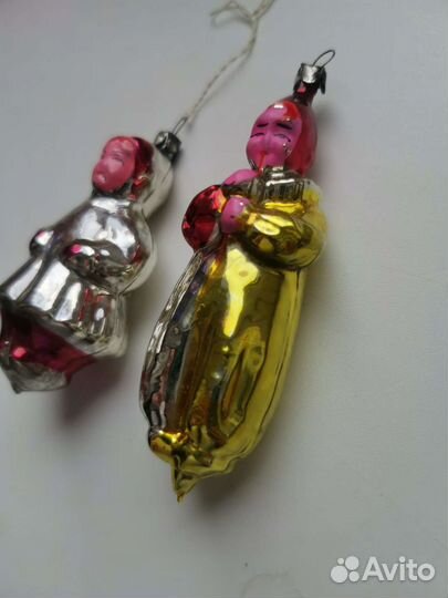 Елочные игрушки ссср