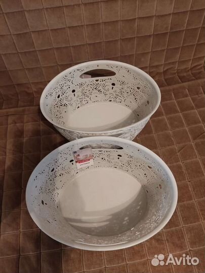 Новая корзинка пластиковая для хранения