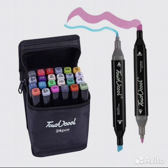 Маркеры для скетчинга 24шт