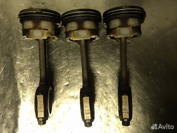 Шатун+поршень 1.4 8V KFW Peugeot Citroen