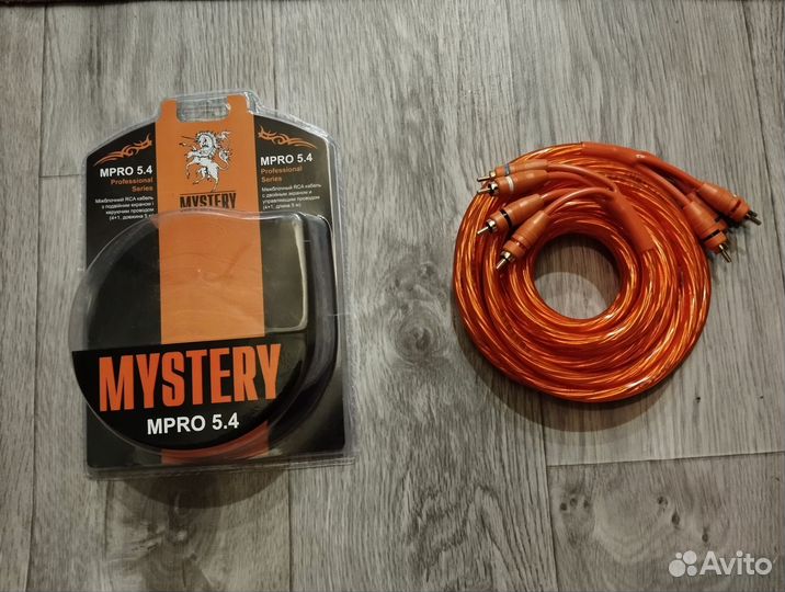 Межблочный кабель 4 RCA - 4 RCA (тюльпаны)