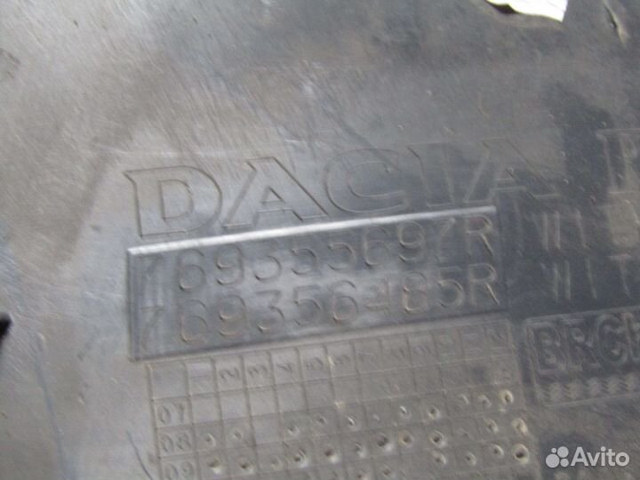 Обшивка стойки Sandero 2009-2014