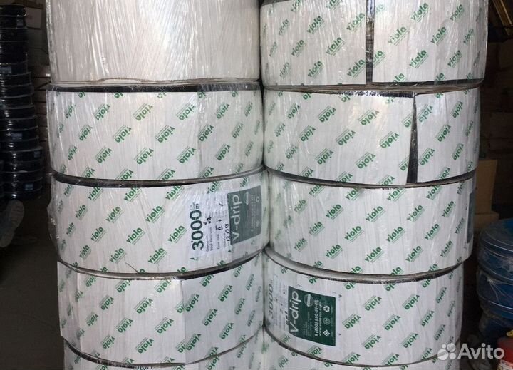 Капельная лента эмиттерная 3000 метров, шаг 30 см