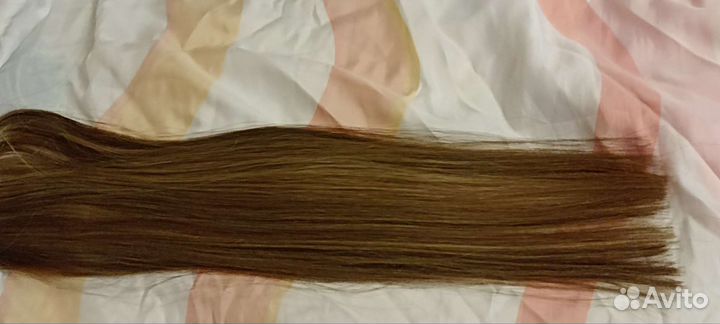 Волосы на заколках искусственные