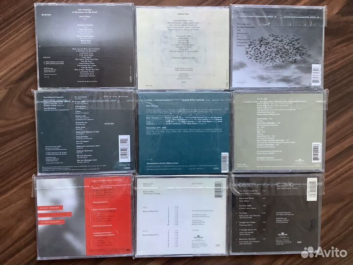 CD ECM,Gold ECM “Germany”. Rare