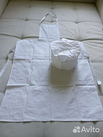 Фартук и колпак поварской