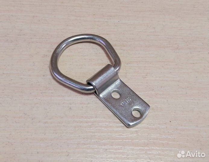 Петля крепления груза прицепа, два отверстия d 6мм