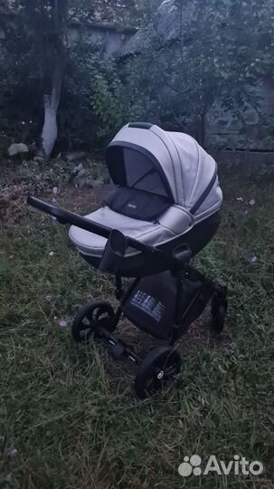 Коляска 3 в 1 Tutis Mimi Style Luxury, Silver