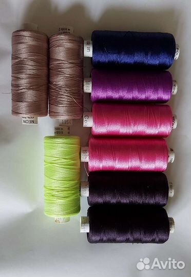 Нитки швейные