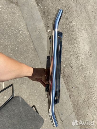 Рамка номера дуга нержавейка