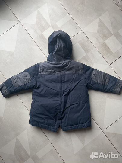 Парка на мальчика зимняя 92