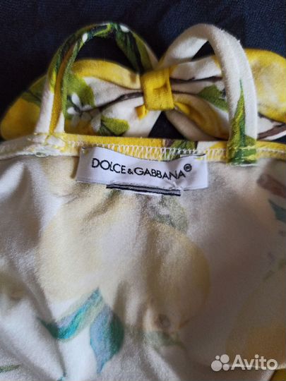 Dolce gabbana купальник на 4-5 года