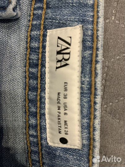 Джинсы zara 38